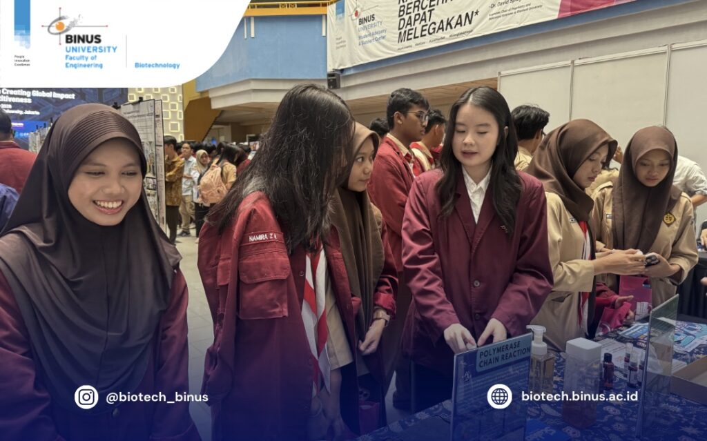 Biotechnology BINUS Tampilkan Beragam Inovasi dalam kegiatan BINUS Engineering Week 2026 Day 2