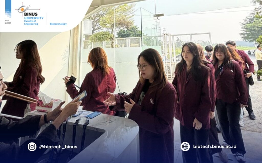 Mahasiswa Biotechnology BINUS Eksplorasi Penerapan Bioteknologi melalui Industry Visit ke PT. Derma Konsep Estetika